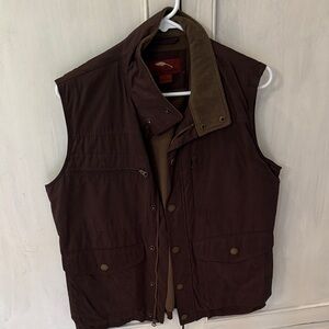 Men's Dark Brown Outdoor Vest